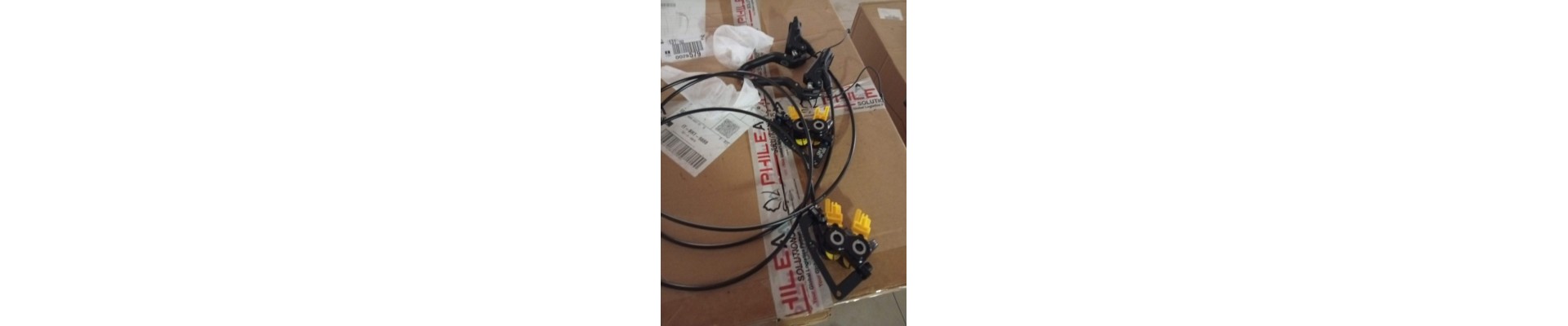 Coppia freni magura mt5 a 4 pistoncini nuovi