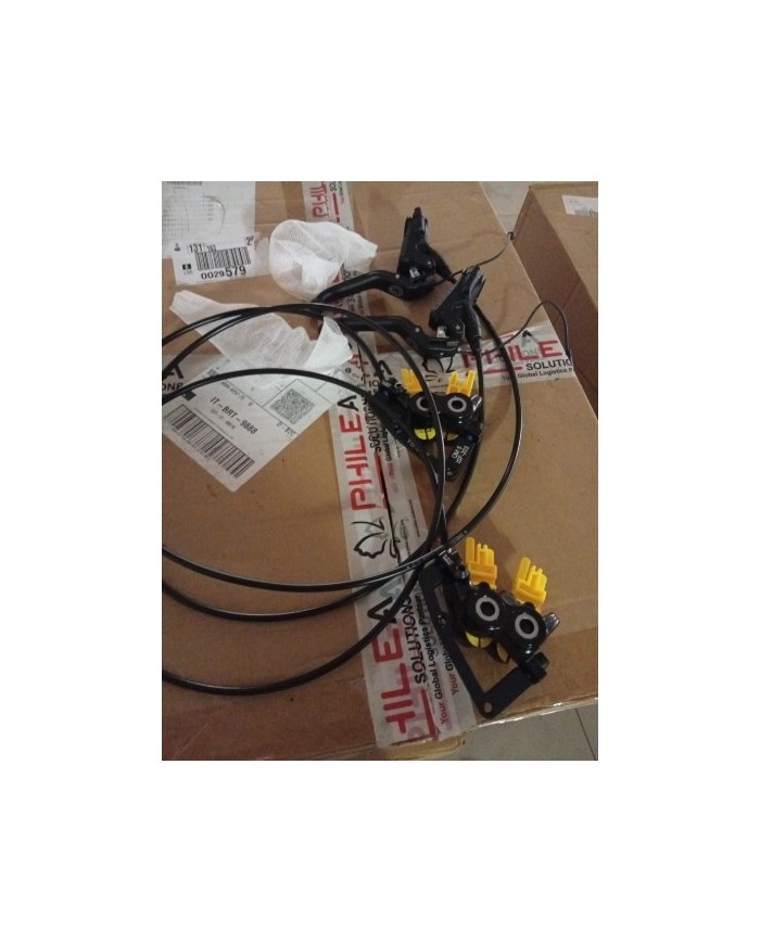 Coppia freni magura mt5 a 4 pistoncini nuovi