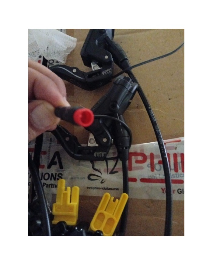 Coppia freni magura mt5 a 4 pistoncini nuovi