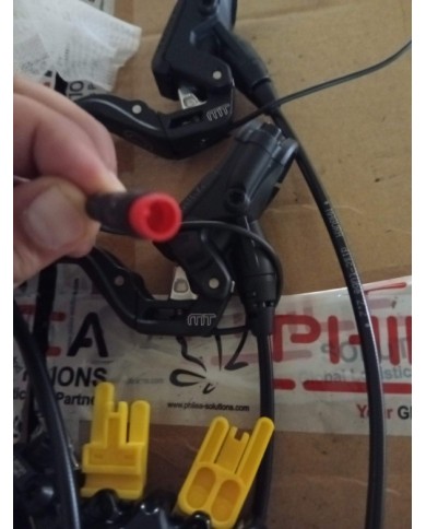 Coppia freni magura mt5 a 4 pistoncini nuovi