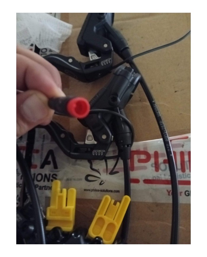 Coppia freni magura mt5 a 4 pistoncini nuovi