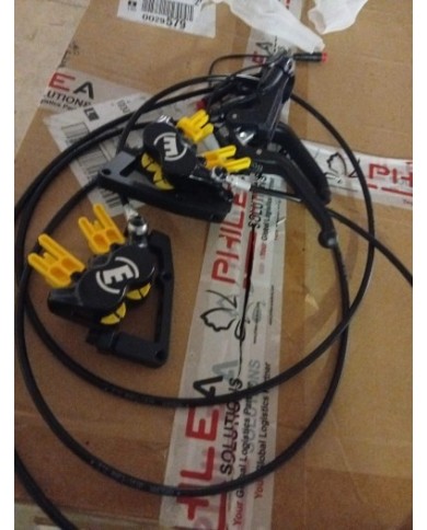 Coppia freni magura mt5 a 4 pistoncini nuovi