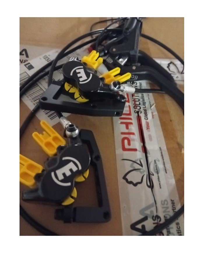 Coppia freni magura mt5 a 4 pistoncini nuovi